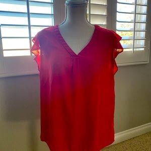 Philosophy orange blouse